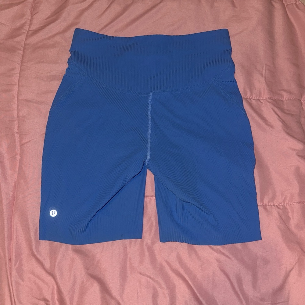 Lululemon align ribbed biker shorts